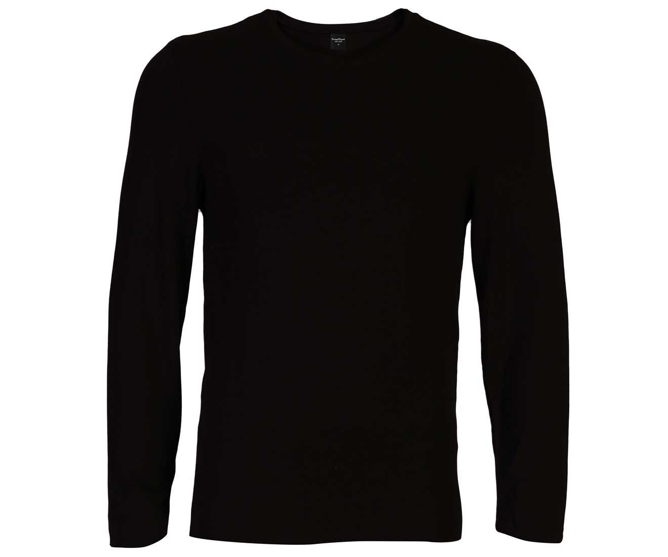 organic cotton long sleeve men's undershirt